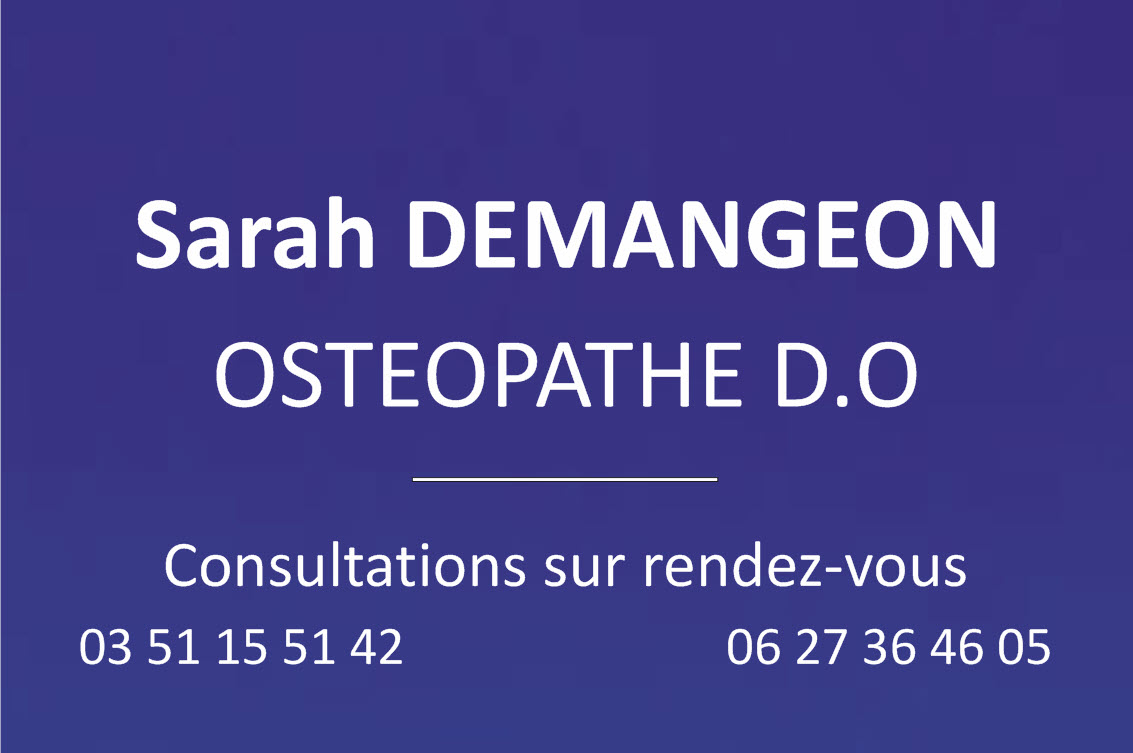 plaque osteopathe 300 mm x 200 mm bleu de france