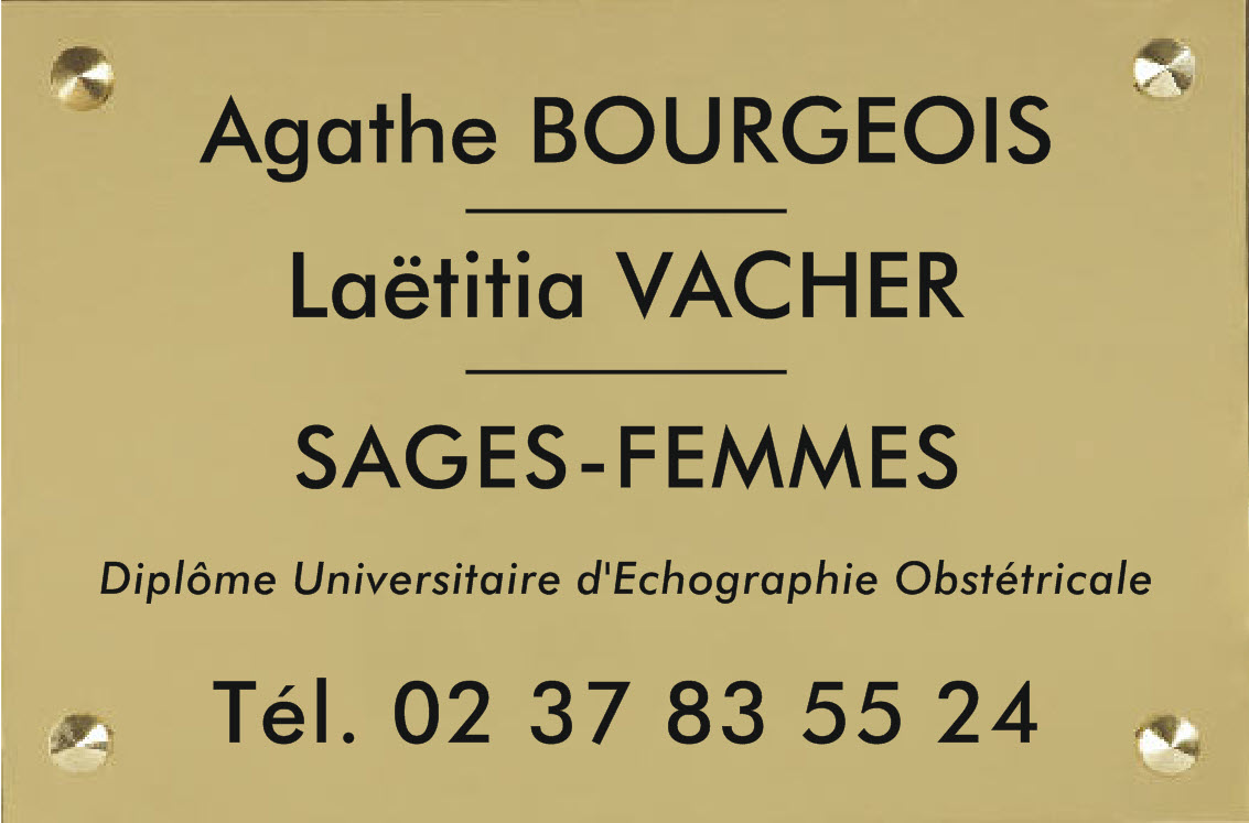 plaque de sage femme 300 mm x 200 mm