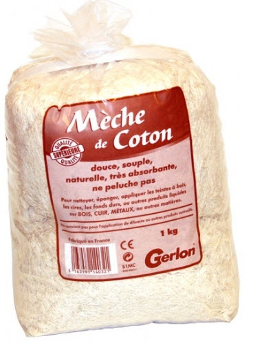 chiffon meche de coton pour plaque laiton professionnelle gravée