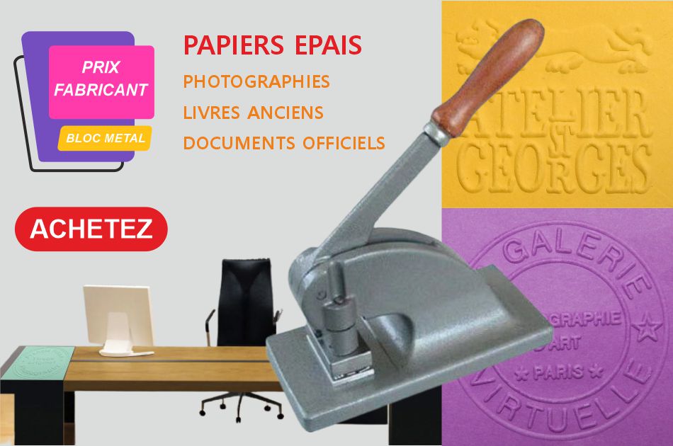 presse a gauffrer consulaire