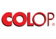 Logo de la société COLOP, fabriquant de tampons