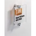 Durable - Crystal sign - 105 mm x 105 mm