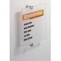 Durable - Crystal sign - 210 mm x 210 mm