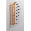 Durable - Crystal sign - 210 mm x 297 mm