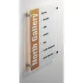 Durable - Crystal sign - 297 mm x 420 mm
