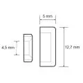 Dimensions des Cache vis inox 13 mm