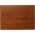 Support plaque professionnelle en chêne
