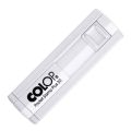 Colop pocket stamp 20 plus - 14 mm x 38 mm - 4 lignes - blanc