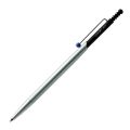 Tombow Zoom 727 - Bille - BC-SAZ03 - Corps argent - boule-clip bleu