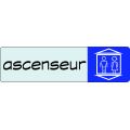 plaque autocollante intérieur durasign "ascenceur"