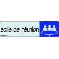 plaque autocollante intérieur durasign "salle de réunion"