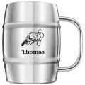 chope à bierre en inox - décor 4