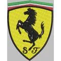 Ecusson brodé ferrari