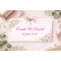 Etiquette mariage - Blidas - PPCASHOP