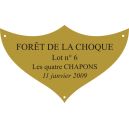 Catégorie plaque trophée pour la chasse, le sport