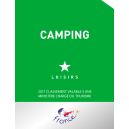 Panonceau de classement camping loisirs