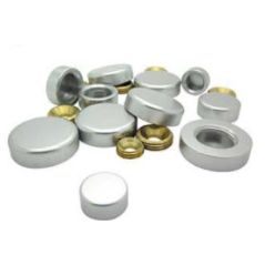 cache vis aluminium finition argent 13 mm en vrac