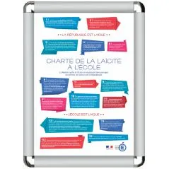 affiche A3 charte de la laicite