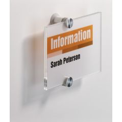 Durable - Crystal sign - 148 mm x 105 mm