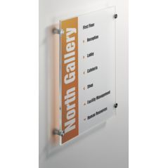 Durable - Crystal sign - 297 mm x 420 mm