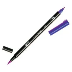 Tombow ABT-6P-3 Dual Brush Pen Lot de 6 Feutres pinceau à deux pointes - 1