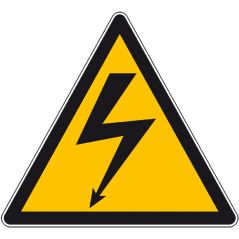 Pictogramme danger - electricité