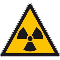 Pictogramme danger - radioactivité
