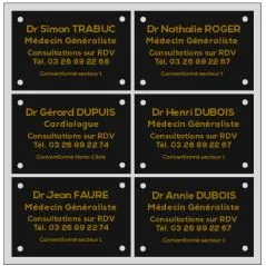 multi-plaque 6 plaques