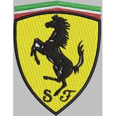 Ecusson brodé ferrari