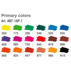 Tombow Dual Brush Pen ABT — Lot de 18 Feutres Pinceau Double Pointe - ABT collection - PPCASHOP