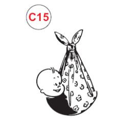 clipbox avec 18 blidas gravés - Blida - Flutes - PPCASHOP