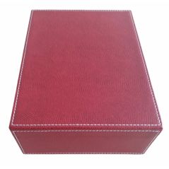 coffret rouge 2 flûtes gravées