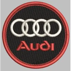 Logo audi brodé