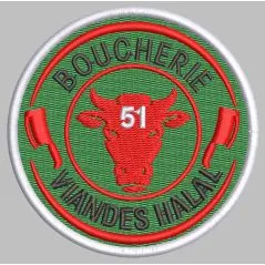 ecusson rond 60