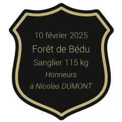 trophé de chasse GB