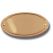 laiton massif - 105 m x 54 mm - ovale décor - 3 lignes - 22088