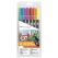 Tombow ABT-6P-3 Dual Brush Pen Lot de 6 Feutres pinceau à deux pointes