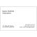 Cartes de visite 84 mm x 54 mm