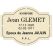 Plaque funéraire émaillée spéciale - 260 mm x 200 mm