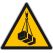 Pictogramme danger - charge suspendue