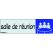 plaque autocollante intérieur durasign "salle de réunion"