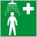 Pictogramme premiers secours - douche de sécurité - Norme ISO7010
