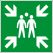 Pictogramme premiers secours - point de rassemblement - Norme ISO7010