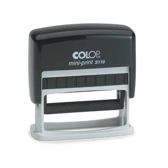 Colop printer S 110 - 8 mm x 52 mm - 2 lignes