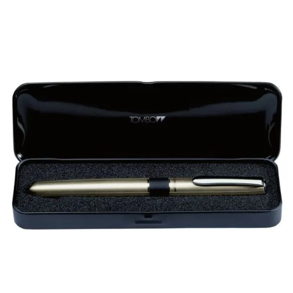 coffret Tombow Havanna - corps argent mat - BW-2000LZ