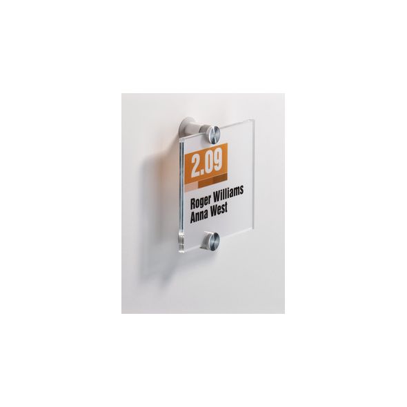 Durable - Crystal sign - 105 mm x 105 mm