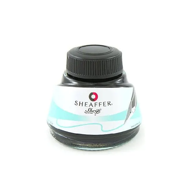 bouteille encre Sheaffer - 50 ml - bleu turquoise