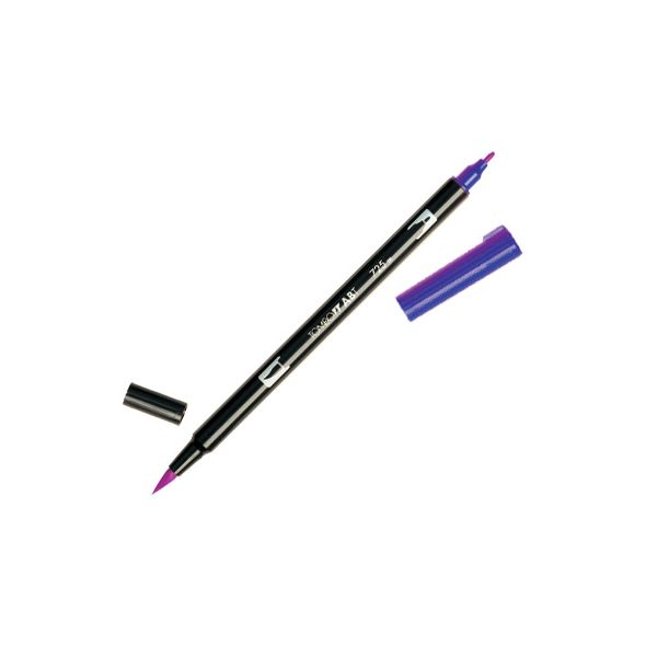 Tombow ABT-6P-3 Dual Brush Pen Lot de 6 Feutres pinceau à deux pointes - 1