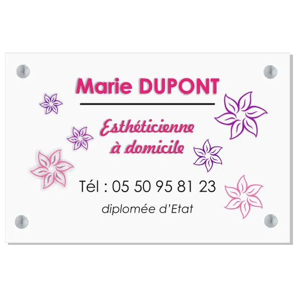 plaque plexi transparente professionnelle