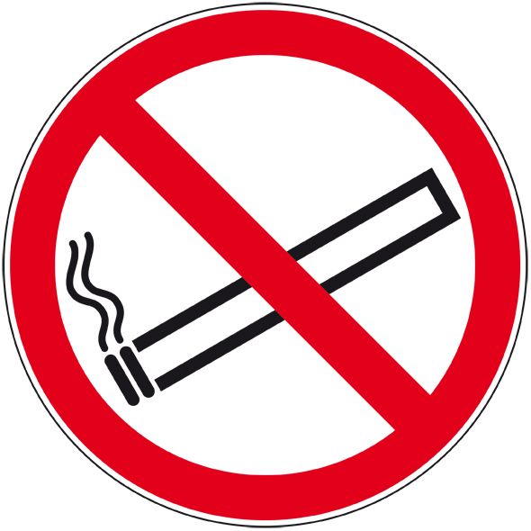 Pictogramme interdiction - fumer
